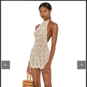 Tularosa size Large knit crochet coverup. Sold out